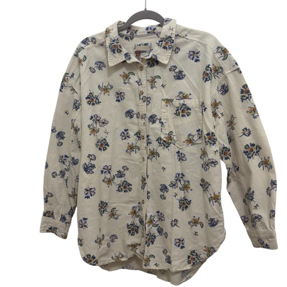 Anthropologie Pilcro Floral Tunic Buttondown - Picture 4 of 16